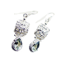 Amethyst-Middle-Eastern-Victoria-Solitaire-Dangle-Purple-925-Silver-Earring