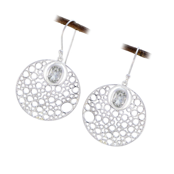 Green-Amethyst-Korean-Carolina-Solitaire-Dangle-Green-Silver-Earring