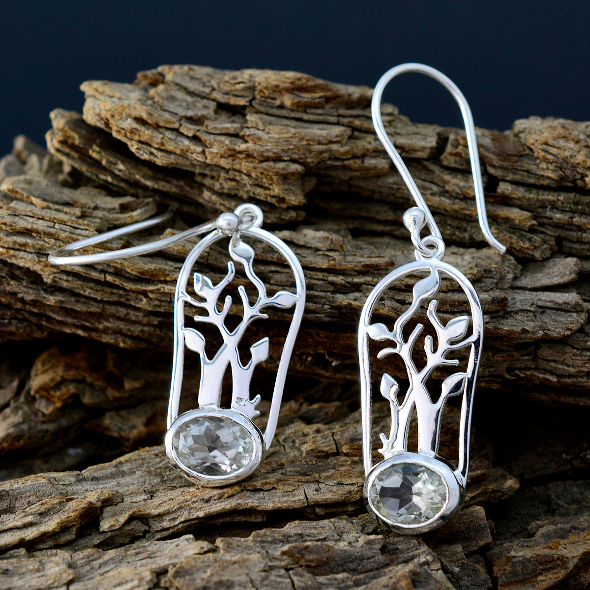 Amethyst-Korean-Riley-Solitaire-Dangle-Purple-Sterling-Silver-Earring