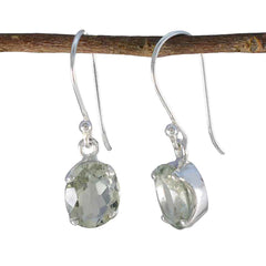Green-Amethyst-African-Isadora-Solitaire-Dangle-Green-925-Sterling-Silver-Earring