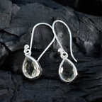 Grüner Amethyst-Mexikanische-Ayaka-Solitär-Ohrhänger-Grün-925-Sterling-Silber