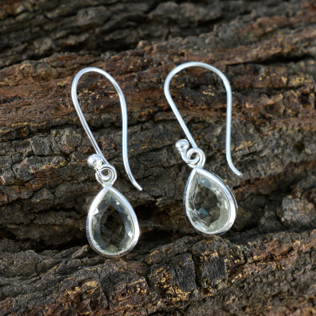 Grüner Amethyst-Mexikanische-Ayaka-Solitär-Ohrhänger-Grün-925-Sterling-Silber