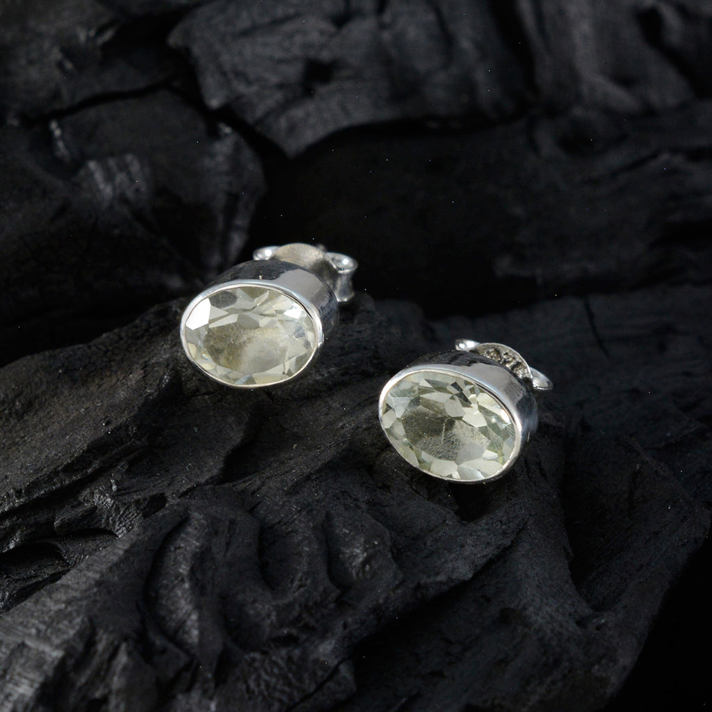 Green-Amethyst-French-Aurora-Solitaire-Stud-Green-Silver-Earring