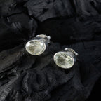 Green-Amethyst-French-Aurora-Solitaire-Stud-Green-Silver-Earring