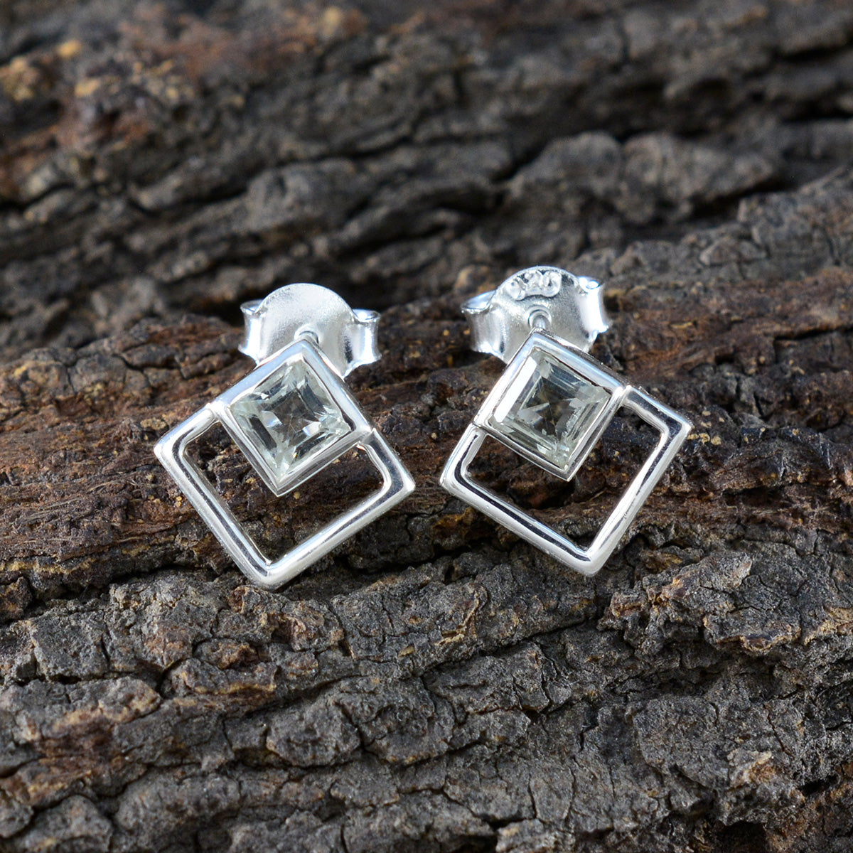 Green-Amethyst-Italian-Alejandra-Solitaire-Stud-Green-925-Sterling-Silver-Earring