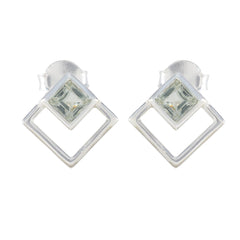 Green-Amethyst-Italian-Alejandra-Solitaire-Stud-Green-925-Sterling-Silver-Earring