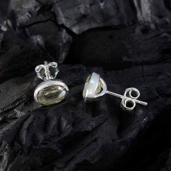 Green-Amethyst-Italian-Hye-jin-Solitaire-Stud-Green-925-Silver-Earring