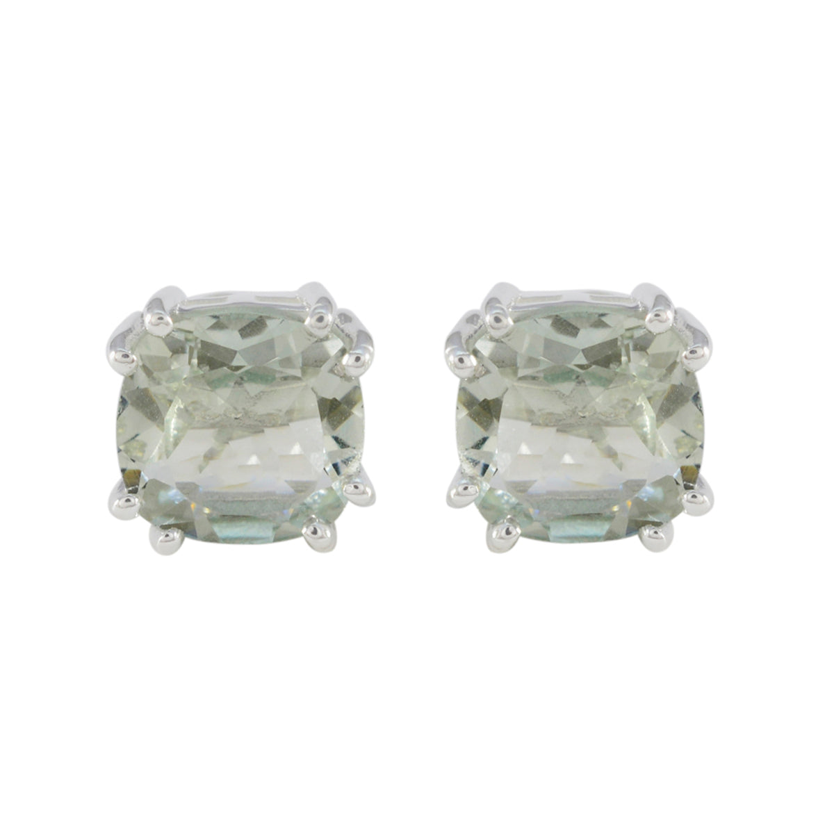 Green-Amethyst-African-Andrea-Solitaire-Stud-Green-Sterling-Silver-Earring