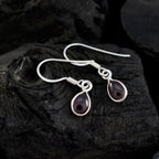 Garnet-Russian-Milagros-multiple-Dangle-Red-Silver-Earring