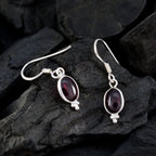 Garnet-Russian-Abigail-multiple-Dangle-Red-925-Sterling-Silver-Earring