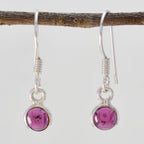 Garnet-Latin-American-Milagros-multiple-Dangle-Red-92.5-Silver-Earring