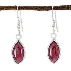 Garnet-Moroccan-Paula-multiple-Dangle-Red-Silver-Earring