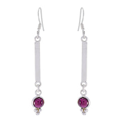 Garnet-Italian-Eliza-multiple-Dangle-Red-925-Sterling-Silver-Earring