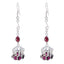 Garnet-Australian-Emilia-multiple-Dangle-Red-925-Silver-Earring
