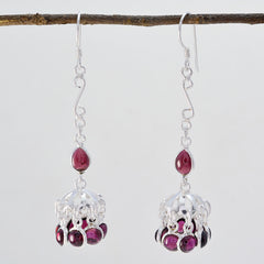 Garnet-Australian-Emilia-multiple-Dangle-Red-925-Silver-Earring