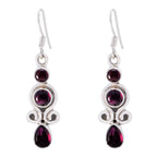 Garnet-American-Rebeca-multiple-Dangle-Red-925-Silver-Earring