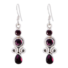 Garnet-American-Rebeca-multiple-Dangle-Red-925-Silver-Earring