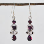 Garnet-American-Rebeca-multiple-Dangle-Red-925-Silver-Earring