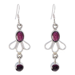 Garnet-Russian-Julia-multiple-Dangle-Red-925-Silver-Earring