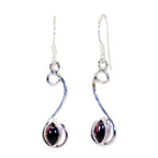 Garnet-Middle-Eastern-Teresa-multiple-Dangle-Red-Sterling-Silver-Earring