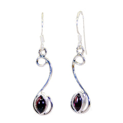 Garnet-Middle-Eastern-Teresa-multiple-Dangle-Red-Sterling-Silver-Earring