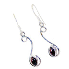Garnet-Middle-Eastern-Teresa-multiple-Dangle-Red-Sterling-Silver-Earring