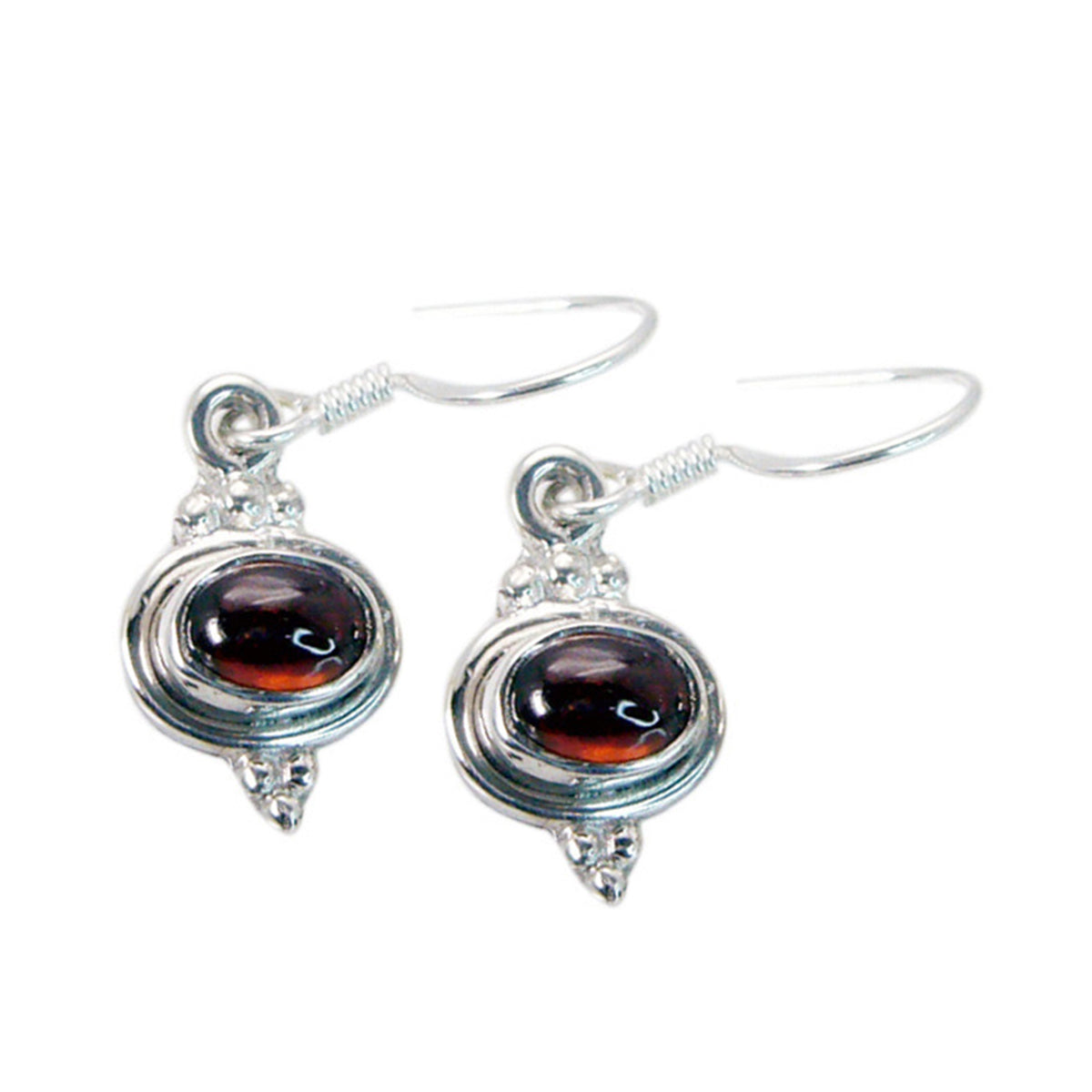 Garnet-Mexican-Valentina-multiple-Dangle-Red-Sterling-Silver-Earring
