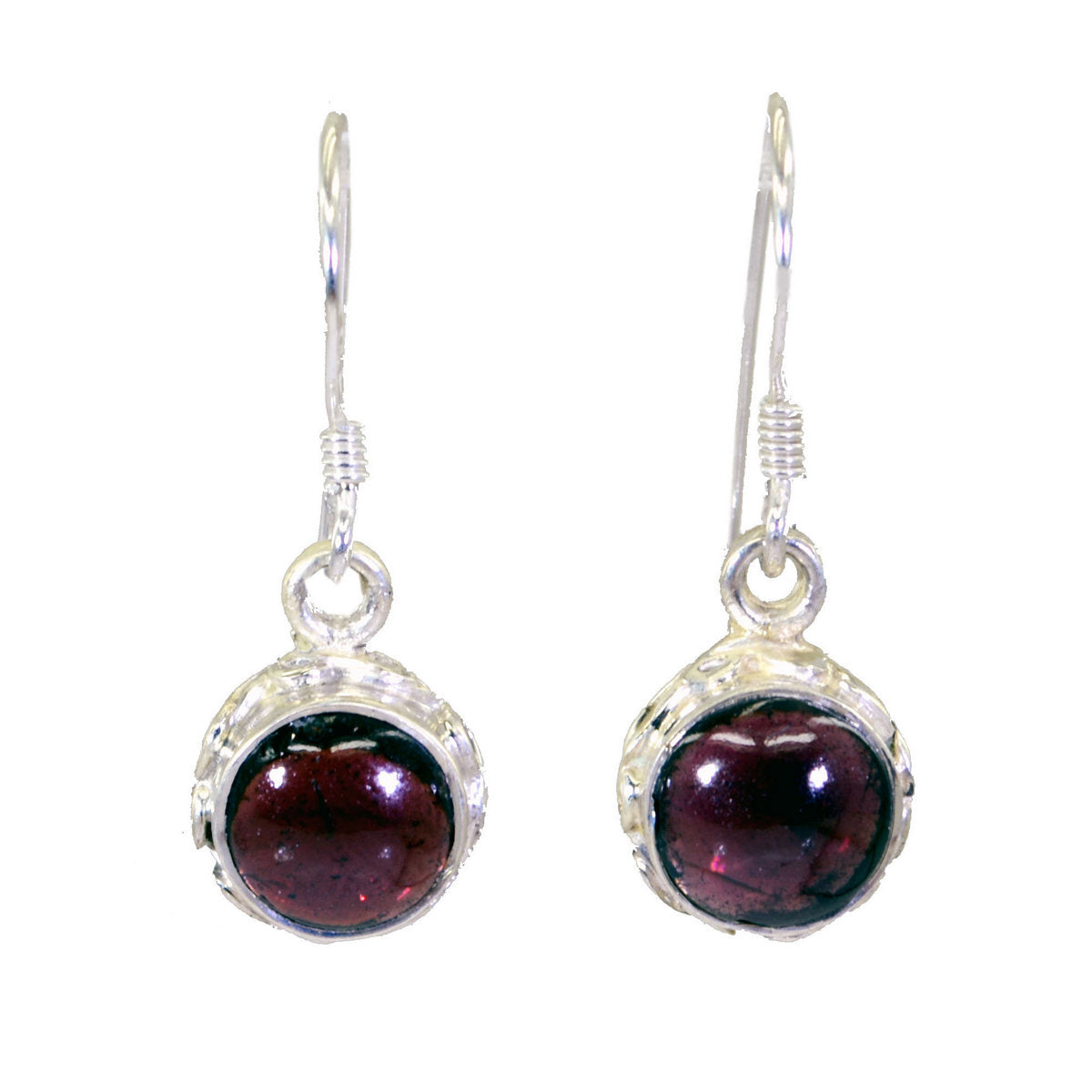 Garnet-Mexican-Mei-multiple-Dangle-Red-92.5-Silver-Earring