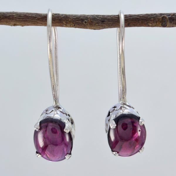 Garnet-German-Marie-multiple-Dangle-Red-Sterling-Silver-Earring