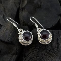 Garnet-Latin-American-Abigail-multiple-Dangle-Red-92.5-Silver-Earring