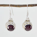 Garnet-Latin-American-Abigail-multiple-Dangle-Red-92.5-Silver-Earring
