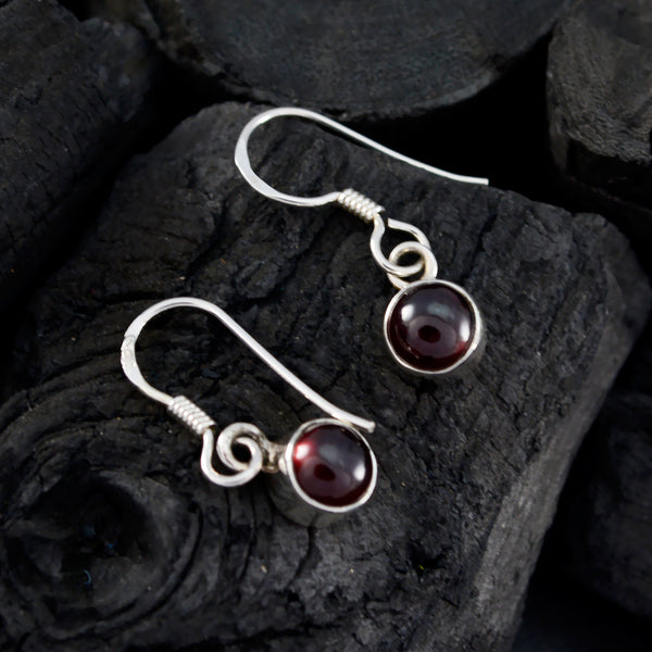Garnet-French-Addison-multiple-Dangle-Red-925-Sterling-Silver-Earring