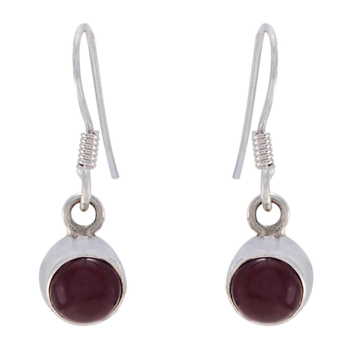 Garnet-French-Addison-multiple-Dangle-Red-925-Sterling-Silver-Earring メイン画像