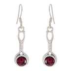 Garnet-German-Agnes-multiple-Dangle-Red-925-Silver-Earring
