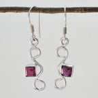 Garnet-Moroccan-Alina-multiple-Dangle-Red-925-Silver-Earring
