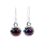 Garnet-African-Sarah-Solitaire-Dangle-Red-92.5-Silver-Earring