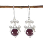 Garnet-Russian-Agustina-Solitaire-Dangle-Red-Sterling-Silver-Earring