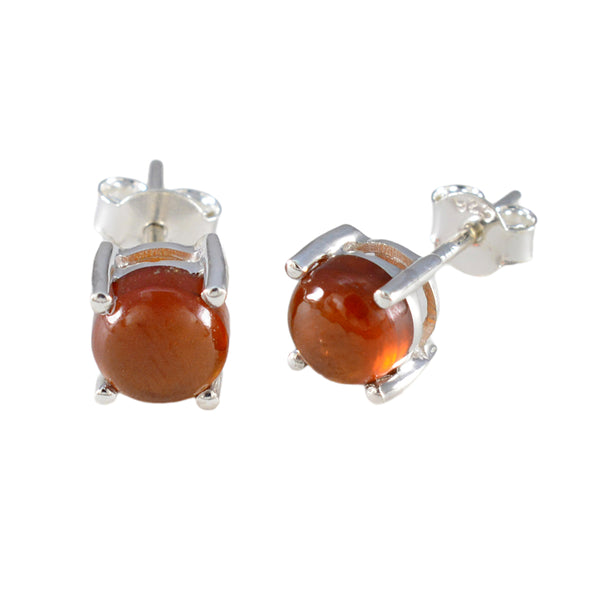 Garnet-American-Rileya-Solitaire-Stud-Red-Silver-Earring