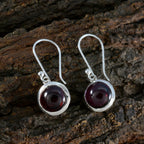 Garnet-Japanese-Ava-multiple-Dangle-Red-925-Silver-Earring