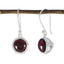 Garnet-Japanese-Ava-multiple-Dangle-Red-925-Silver-Earring