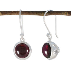 Garnet-Japanese-Ava-multiple-Dangle-Red-925-Silver-Earring