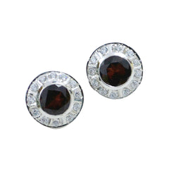 Garnet-Australian-Bianca-multiple-Stud-Red-925-Silver-Earring