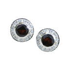 Garnet-Australian-Bianca-multiple-Stud-Red-925-Silver-Earring