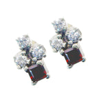 Garnet-Spanish-Camila-multiple-Stud-Red-Sterling-Silver-Earring