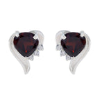 Garnet-African-Isabel-multiple-Stud-Red-92.5-Silver-Earring