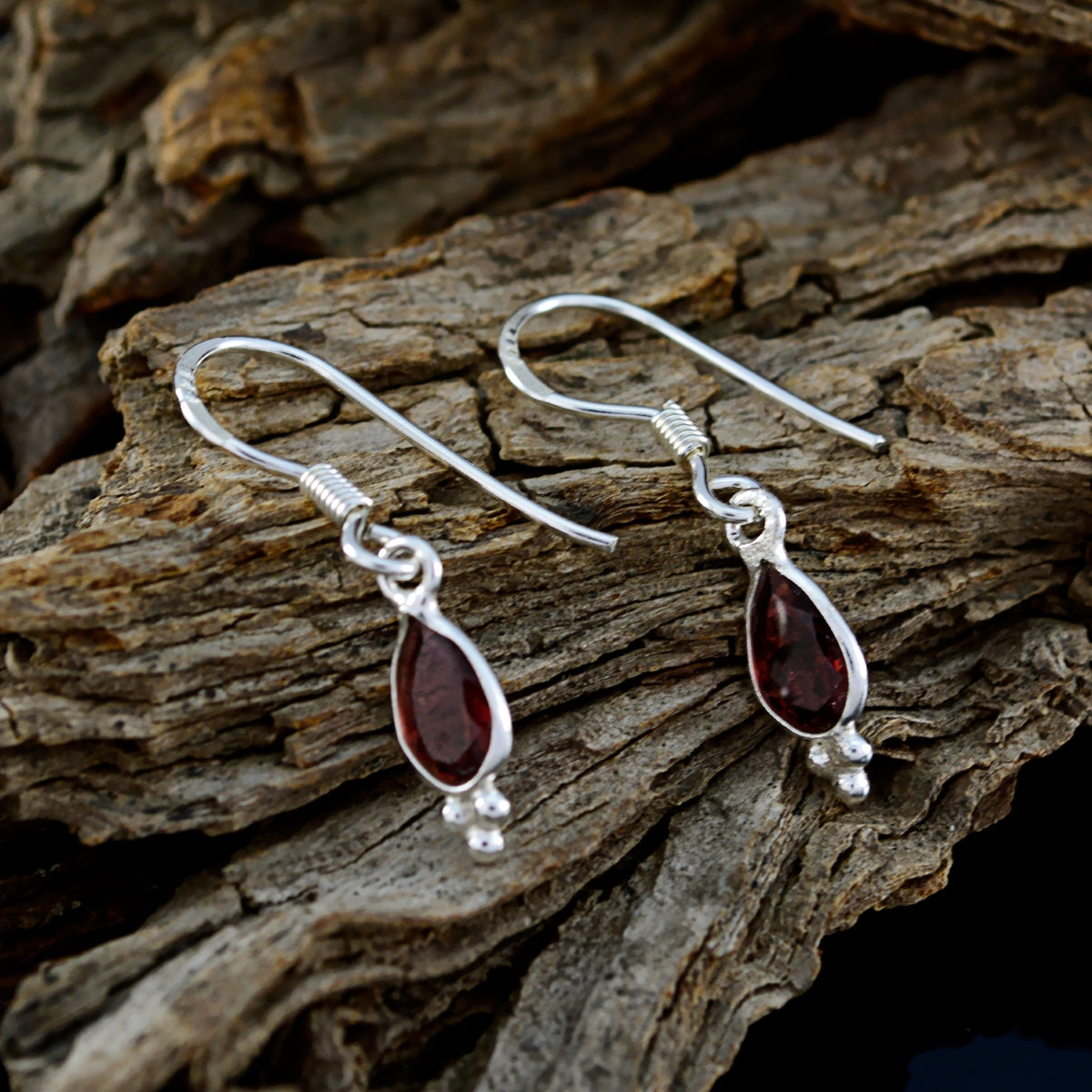 Garnet-Turkish-Julia-multiple-Dangle-Red-Sterling-Silver-Earring