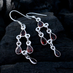 Garnet-Italian-Rebeca-multiple-Dangle-Red-92.5-Silver-Earring