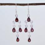 Garnet-Italian-Rebeca-multiple-Dangle-Red-92.5-Silver-Earring