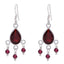 Garnet-Egyptian-Elena-multiple-Dangle-Red-925-Silver-Earring