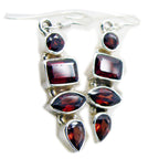 Garnet-Latin-American-Emma-multiple-Dangle-Red-92.5-Silver-Earring